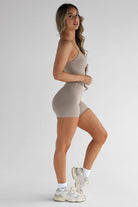 SCULPT Bike Shorts - Latte SHIPPING FROM 3/11 - LEELO ACTIVE