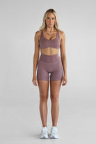 SCULPT Bike Shorts - Mauve - LEELO ACTIVE