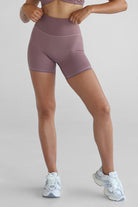 SCULPT Bike Shorts - Mauve - LEELO ACTIVE