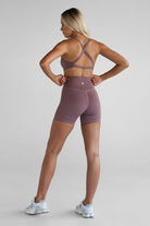 SCULPT Bike Shorts - Mauve - LEELO ACTIVE