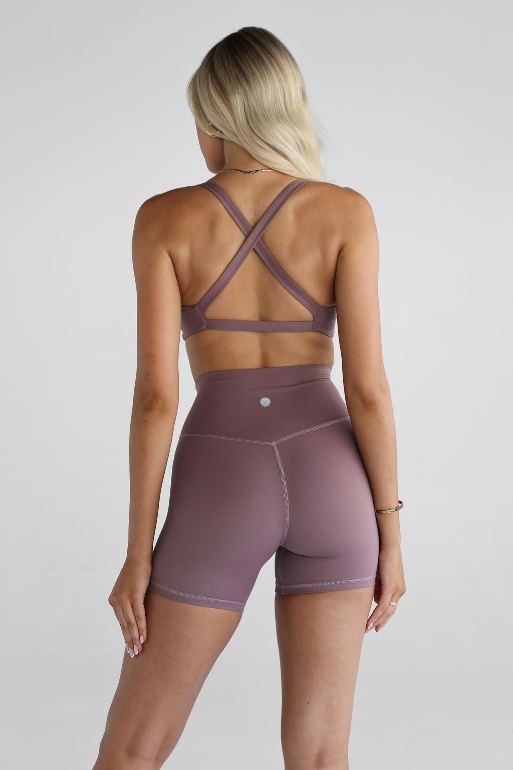 SCULPT Bike Shorts - Mauve - LEELO ACTIVE