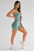 SCULPT Bike Shorts - Sage SHIPPING FROM 3/11 - LEELO ACTIVE