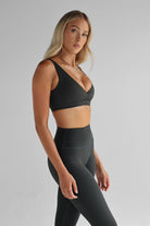 SCULPT Crop - Deep Forrest - LEELO ACTIVE