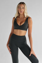 SCULPT Crop - Deep Forrest - LEELO ACTIVE