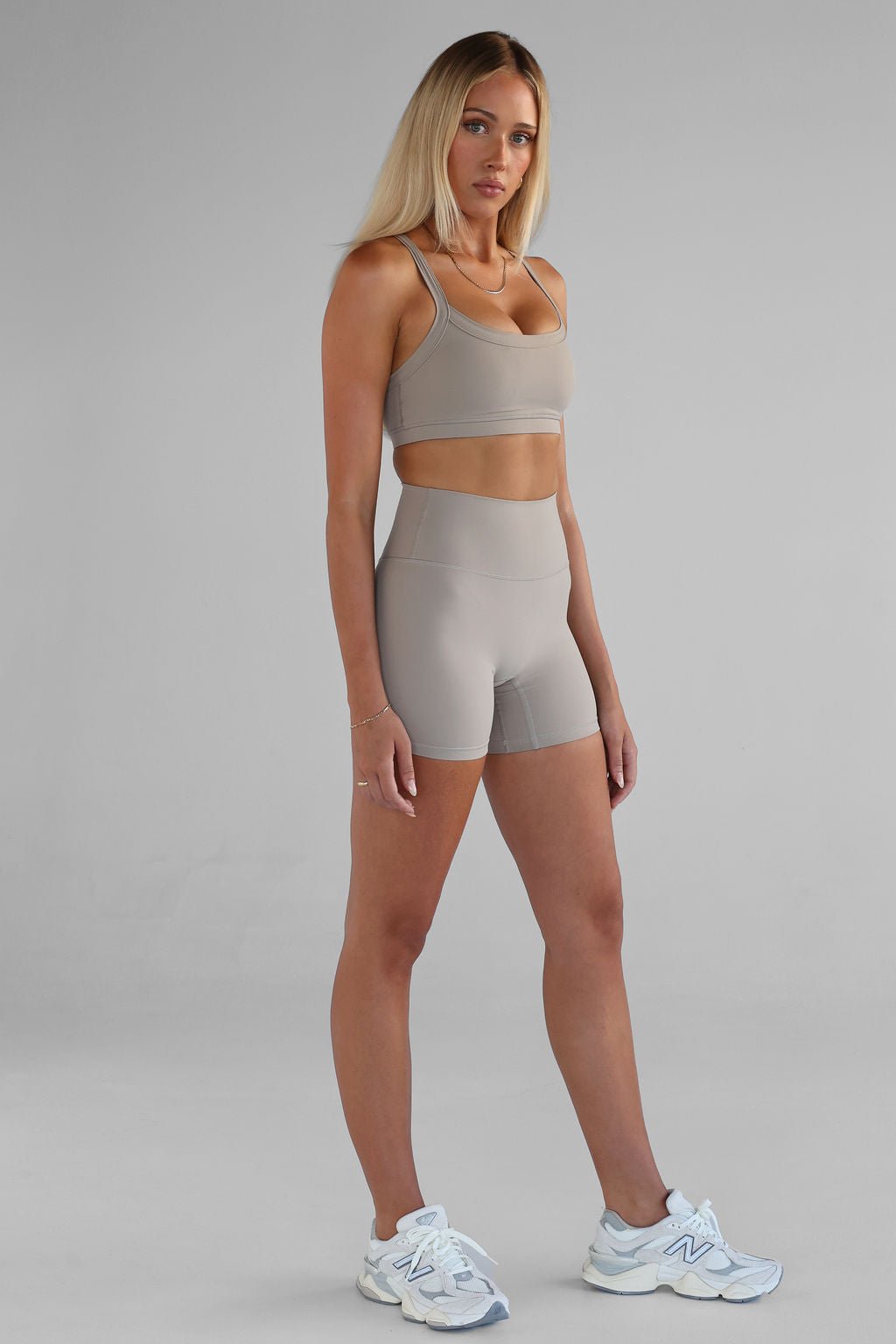 SCULPT Cross Back Crop - Latte SHIPPING FROM 12/02 - LEELO ACTIVE