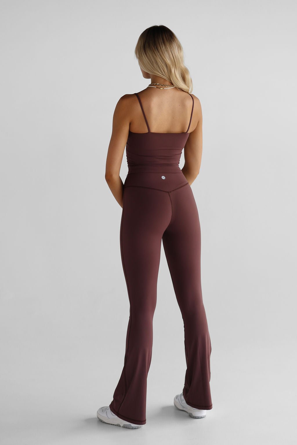 SCULPT Flare Leggings - Espresso - LEELO ACTIVE