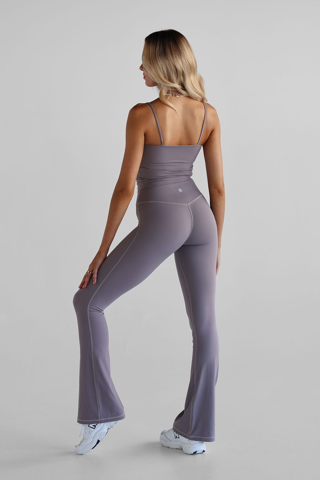 SCULPT Flare Leggings - Charcoal, High Waisted, Squat Proof, 5 Star Rated