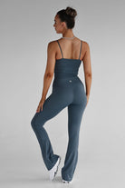 SCULPT Flare Leggings - Slate - LEELO ACTIVE