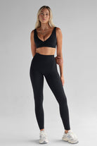 SCULPT Full Length Leggings - Black - LEELO ACTIVE