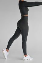 SCULPT Full Length Leggings - Deep Forrest - LEELO ACTIVE