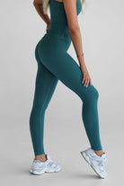 SCULPT Full Length Leggings - Emerald - LEELO ACTIVE