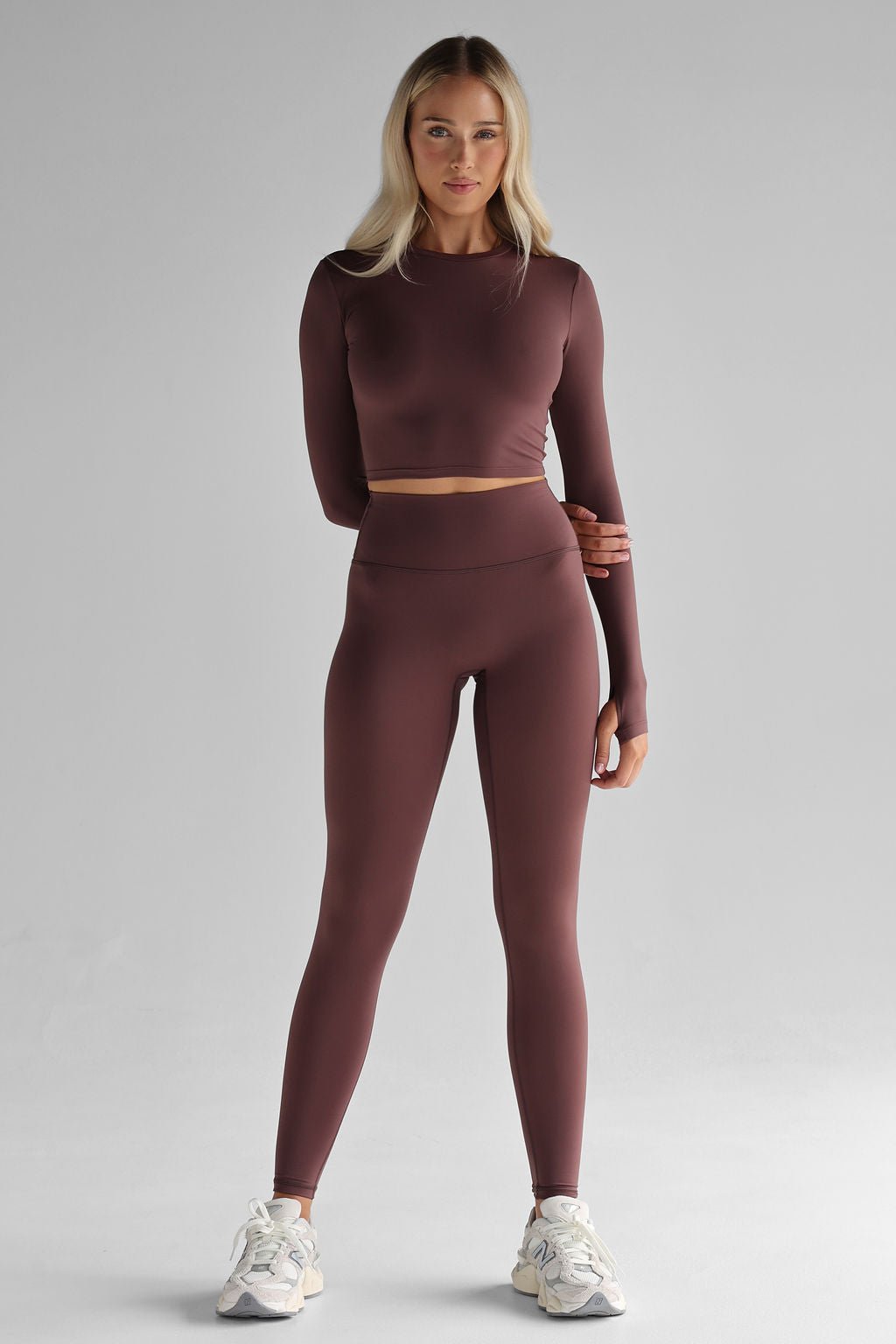 SCULPT Full Length Leggings - Espresso - LEELO ACTIVE