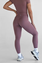 SCULPT Full Length Leggings - Mauve - LEELO ACTIVE