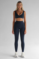 SCULPT Full Length Leggings - Navy - LEELO ACTIVE