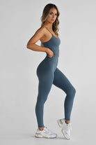 SCULPT Full Length Leggings - Slate Grey - LEELO ACTIVE