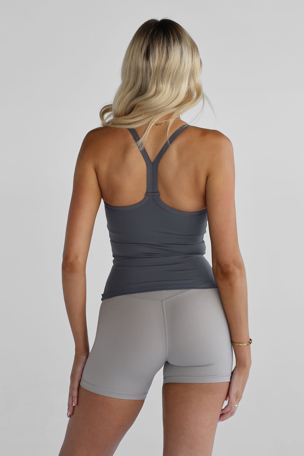 SCULPT Racer Back Tank - CHARCOAL, 5 Star Rated
