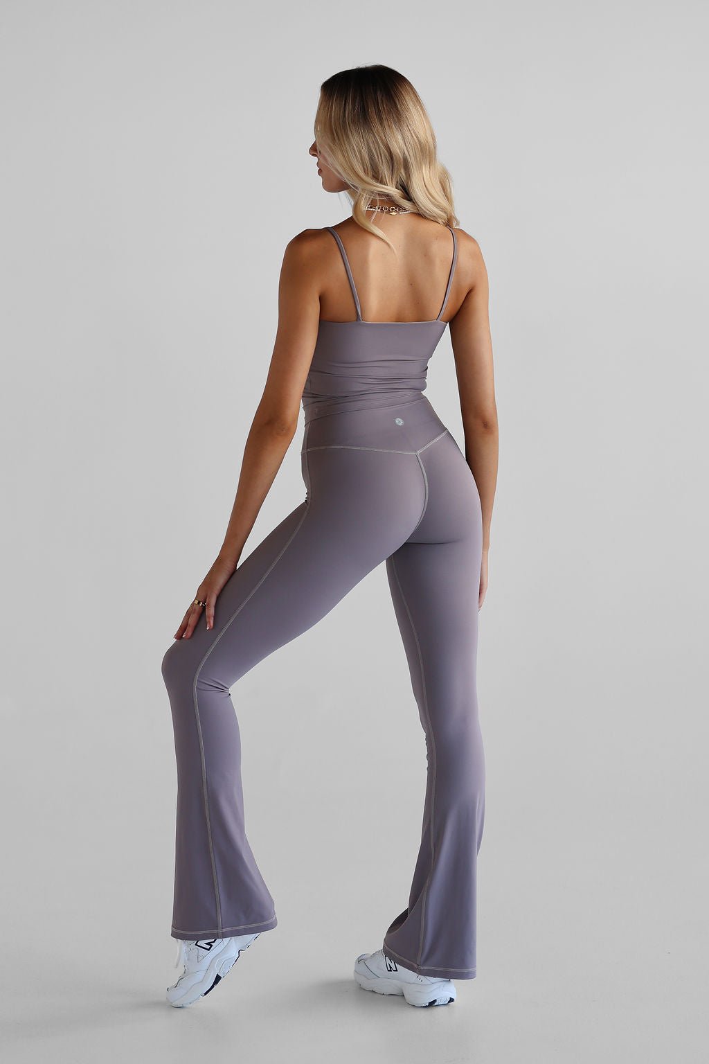 SCULPT Tank - Purple Taupe - LEELO ACTIVE