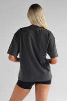 Signature Boyfriend Tee - Charcoal - LEELO ACTIVE