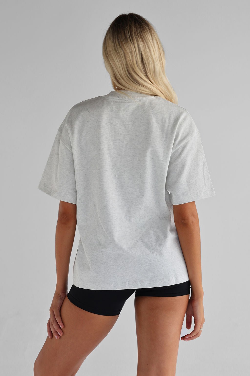 Signature Boyfriend Tee - Oatmeal - LEELO ACTIVE