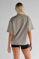 Signature Boyfriend Tee - Sand - LEELO ACTIVE