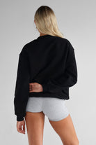 Signature Sweater - Black - LEELO ACTIVE