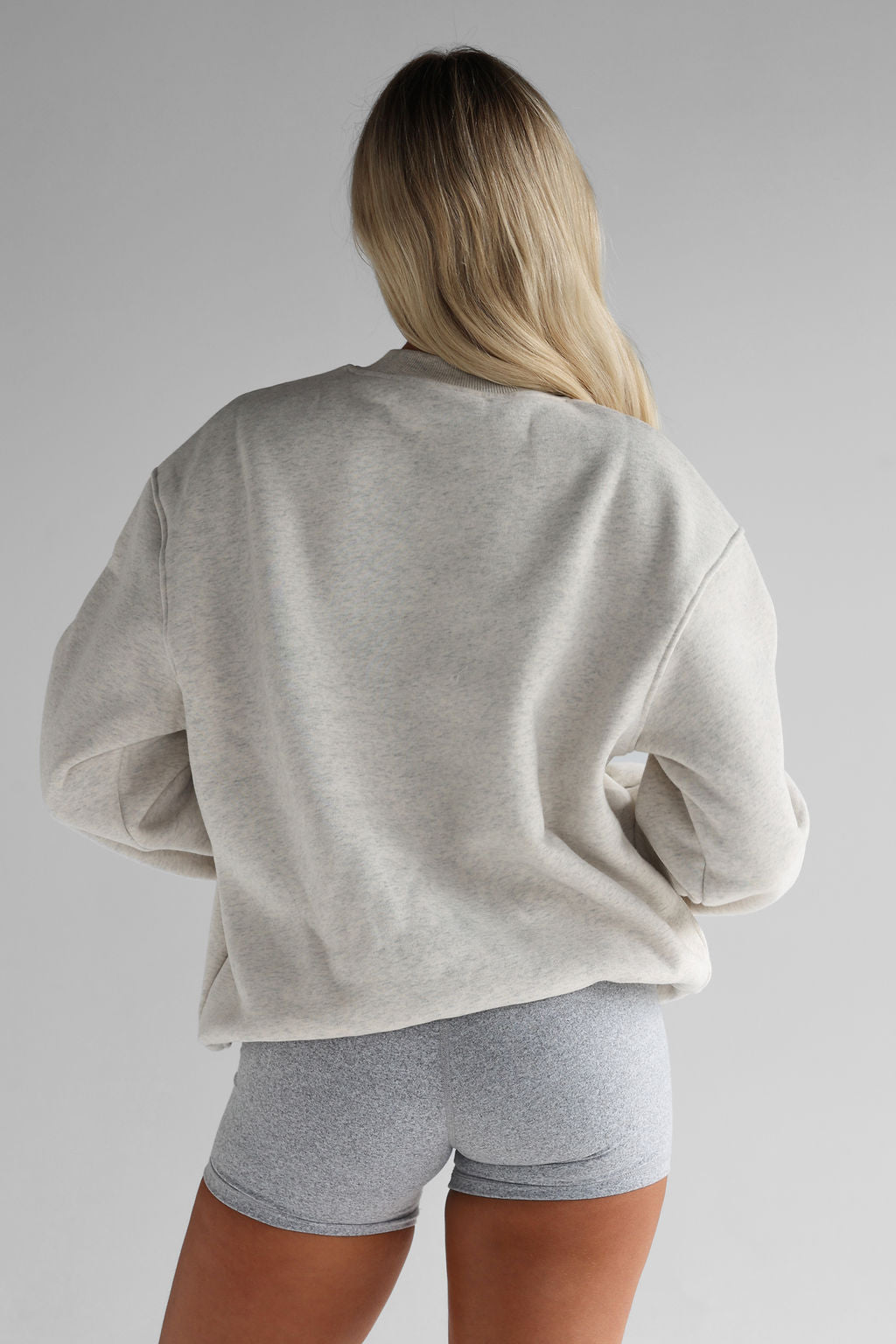 Signature Sweater - Oatmeal - LEELO ACTIVE