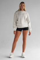 Signature Sweater - Oatmeal - LEELO ACTIVE