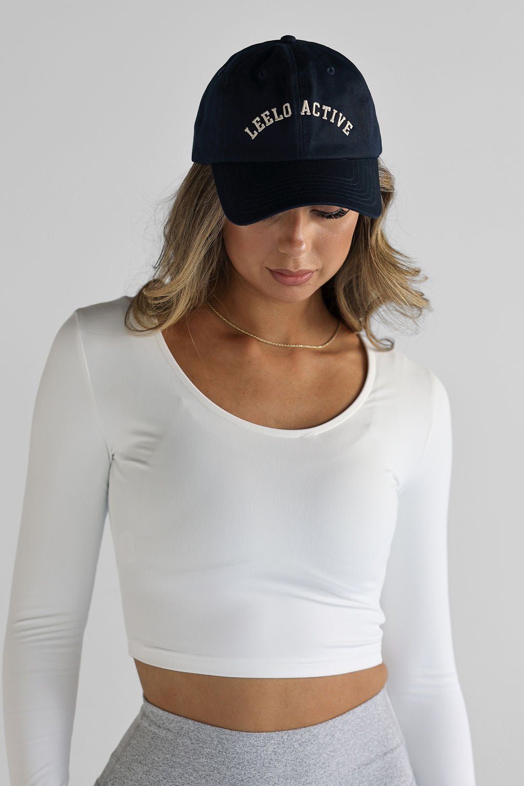 Sports Club Hat - Navy - LEELO ACTIVE