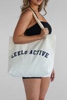 Sports Club Tote Bag - Beige - LEELO ACTIVE