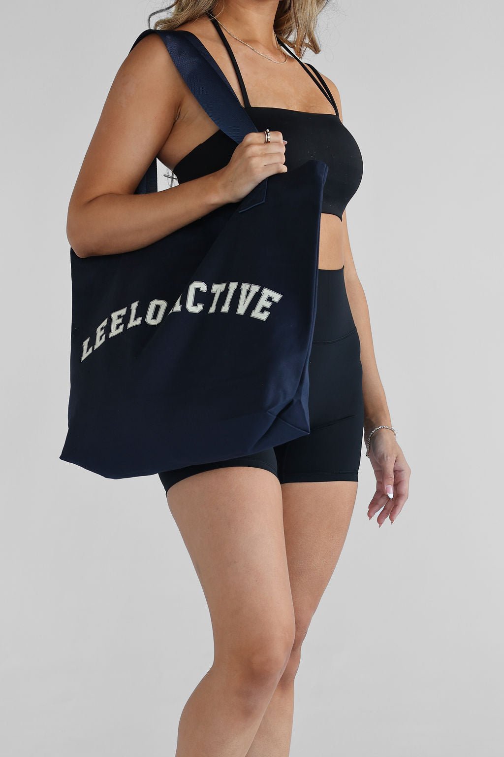 Sports Club Tote Bag - Navy - LEELO ACTIVE