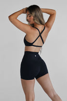 The Annabelle Crop - Black - LEELO ACTIVE