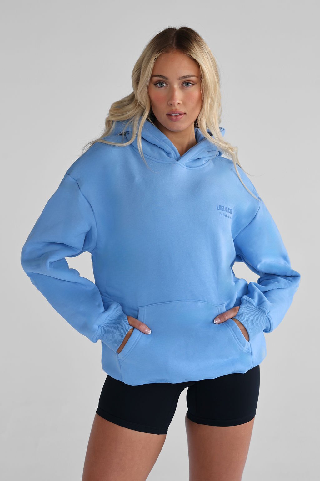The Pilates Collection Hoodie - Powder Blue